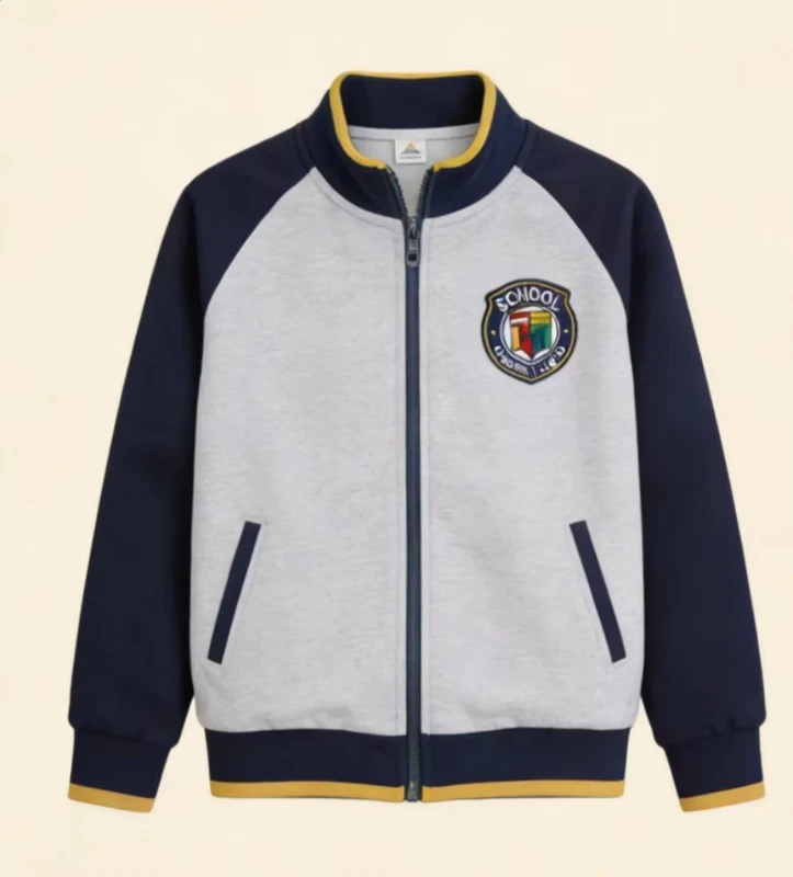 Custom-Primary-School-Children-Unisex-Polyester-Sports-Jacket-Sets-for-Europe-and-the-US