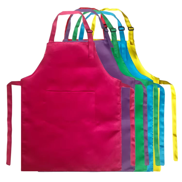 Custom-Print-Drawing-Apron-Kids-Apron-and-Chef-Hat-Kids-Apron-Set