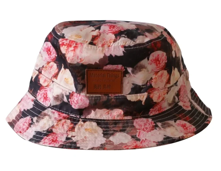 Custom-Printed-Floral-Plain-Tie-Dye-Blank-Embroidery-Reversible-Fishing-Cap-Sublimation-Cotton-Women-Men-Bucket-Hats