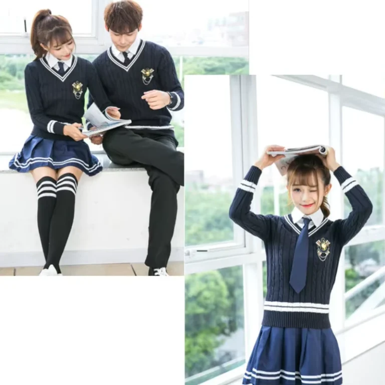 Custom-Rabbit-Fur-Material-Knit-Thicker-School-Uniform-Sweater