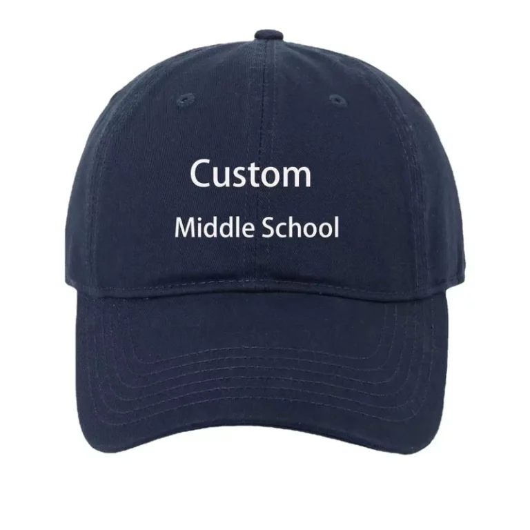 Custom-School-Caps-UV-Protection-Student-Baseball-Hats-for-Outdoor-School-Activities-Breathable-Hat