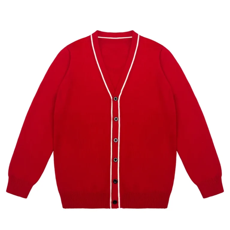 Custom-School-College-Cardigan-Uniform-Class-Autumn-Winter-Sweater-Outerwear-Long-Sleeved-Knitted-Sweater