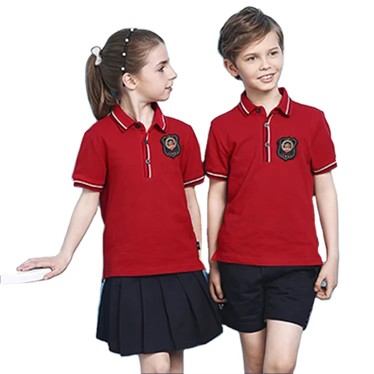 Custom-School-Polo-100-Bamboo-Fiber-Polo-Shirt-Pre-School-Polo-Shirts-Boy-and-Girls-School-Uniforms