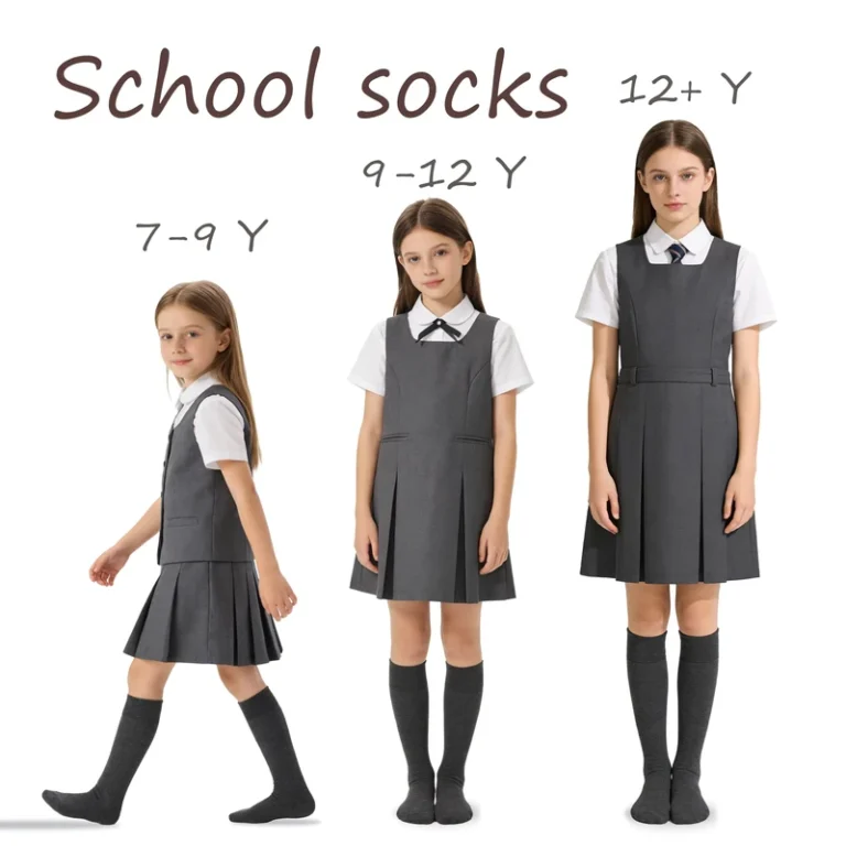 Custom-School-Socks-Knitting-Socks-for-Children-Cotton-Socks-High-Quality-Comfortable-and-Soft-HYC-016