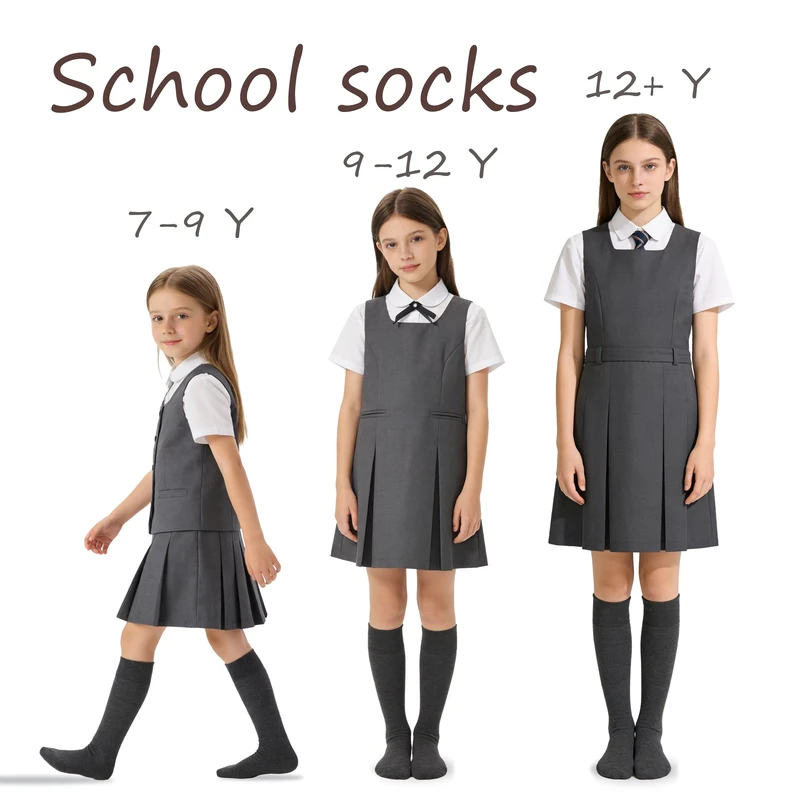 Custom-School-Socks-Knitting-Socks-for-Children-Cotton-Socks-High-Quality-Comfortable-and-Soft-HYC-016