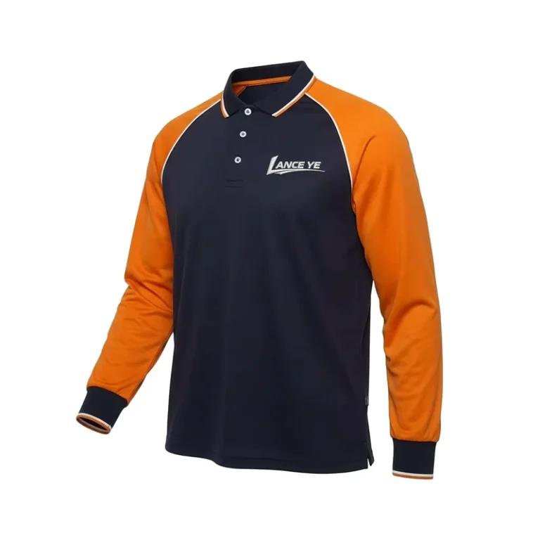 Custom-School-Uniform-60-Cotton-40-Polyester-Long-Sleeve-Contrast-Color-Kids-Adults-Logo-Embroidery-Polo-Shirt