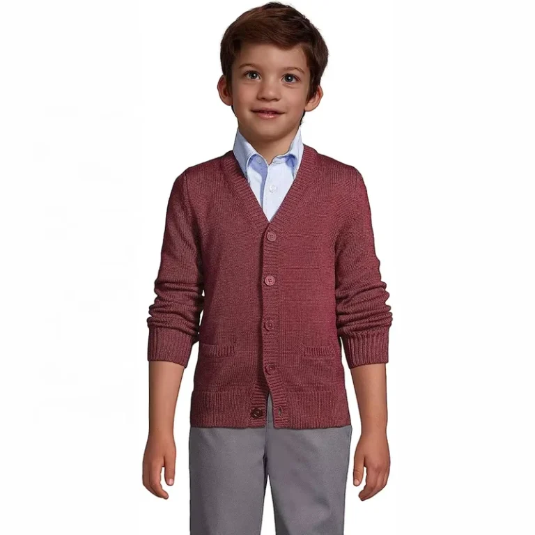 Custom-School-Uniform-Boys-Button-Front-Cardigan-Sweater