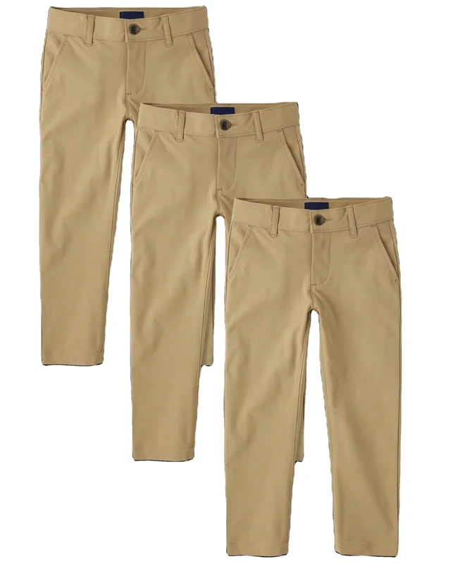 Custom-School-Uniform-Childrens-Casual-Trousers-Primary-and-Secondary-Students-Khaki-Uniform-Pants-for-Boy