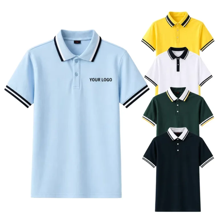Custom-School-Uniform-Polo-Set-Kids-Student-Apparel-Children-Campus-Wear-Primary-Secondary-School-Clothing