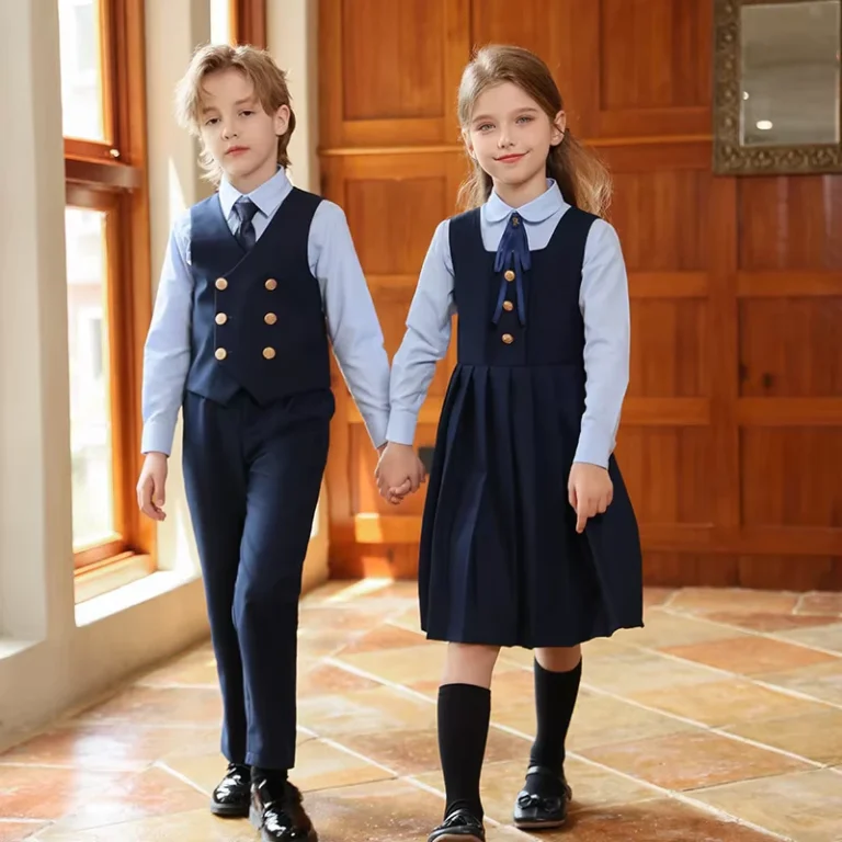 Custom-School-Uniform-Primary-School-Students-Autumn-Unisex-Dress-College-Style-Chorus-Class-Suit-Kindergarten-Garden