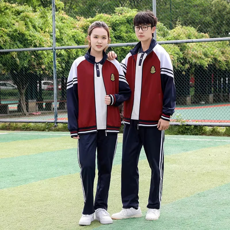 Custom-School-Uniform-Sport-Uniform-for-Boys-and-Girls-Different-Designs-and-Colors-Baseball-Suit-Long-Sleeve-Uniform