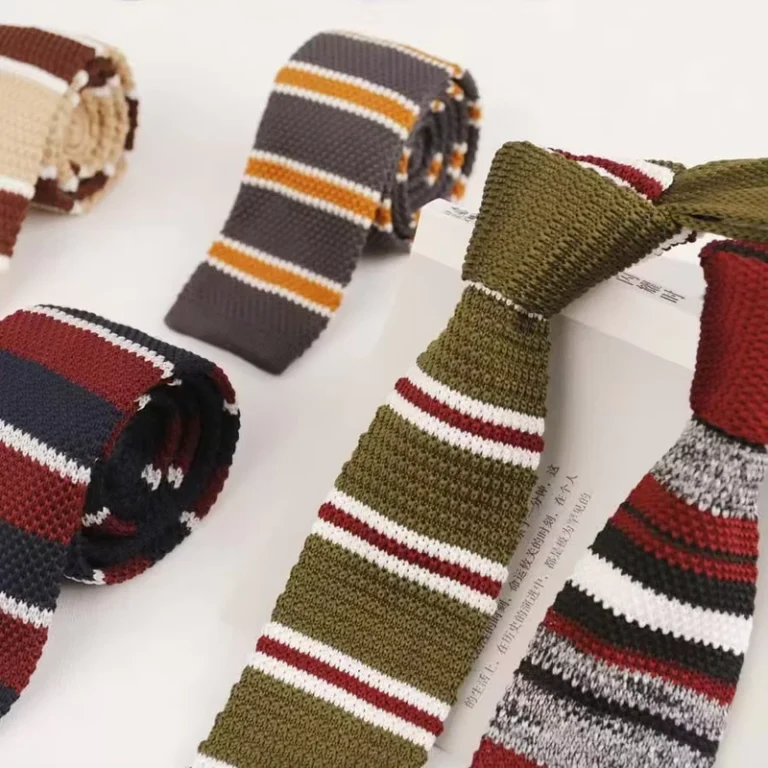 Custom-School-Uniform-Tie-Polyester-Knitted-Necktie-Striped-Slim-Business-Neck-Tie-for-Men