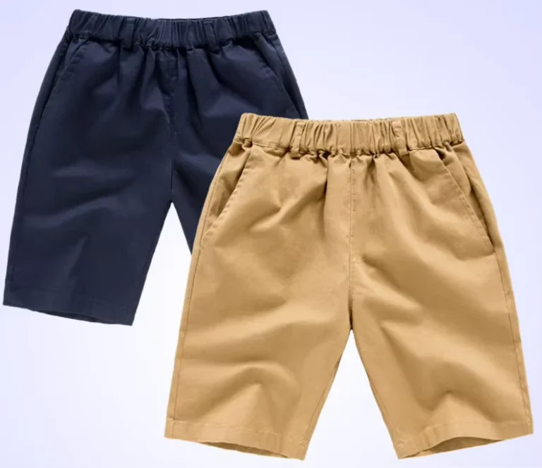 Custom-School-Uniforms-Casual-Pants-for-Boys-and-Girls-Unisex-School-Pants-Half-Length-Pants