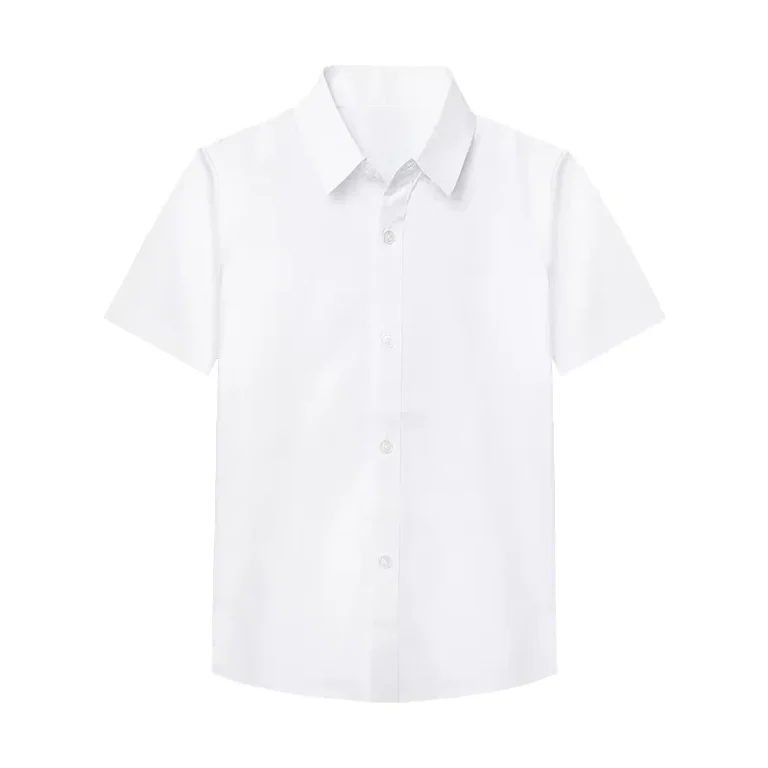 Custom-Short-Sleeve-Shirt-High-Quality-School-Uniform-Secondary-Student-Shirts-Customized-Design-White-Unisex-Shirts