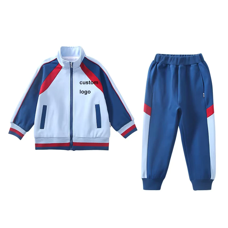 Custom-Sport-Uniform-for-School-Kids-Polo-Shirts-Pants-Sets-Boy-Girls-Primary-High-School-Uniform-Tracksuits-Sets