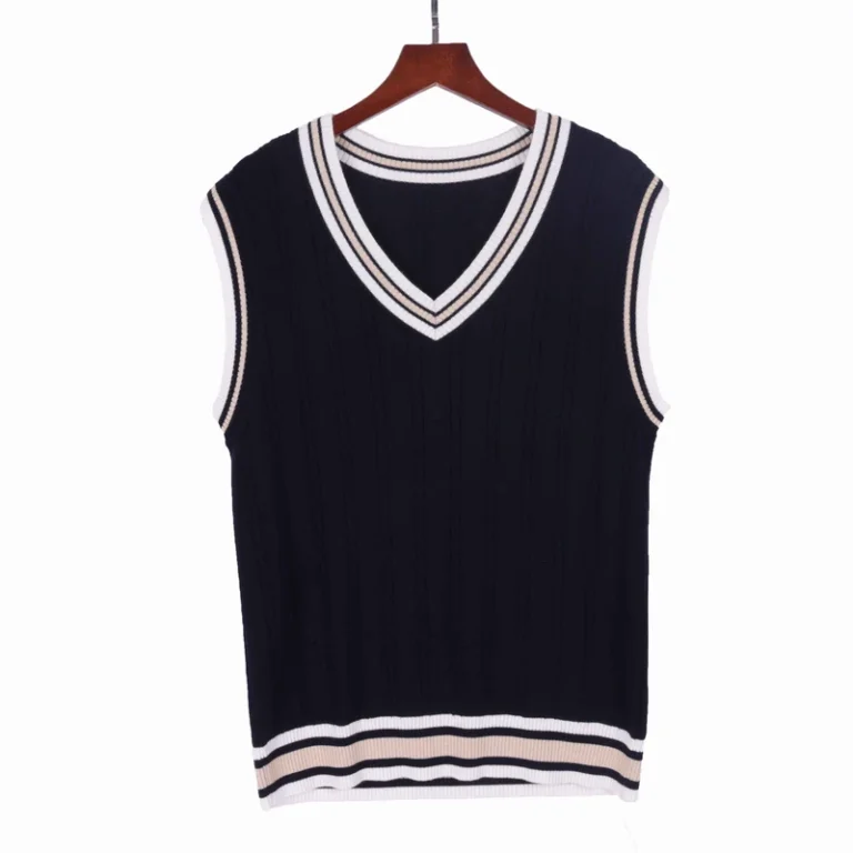 Custom-Spring-Autumn-School-Sweater-Children-Kid-Unisex-Knitted-Sleeveless-Sweater-Vest