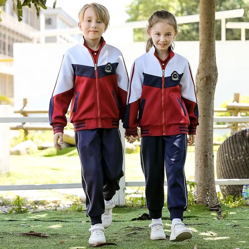 Custom-Unisex-Children-Plus-Size-Spring-Sport-Tracksuit-Polyester-Cotton-Quality-School-Uniforms-1