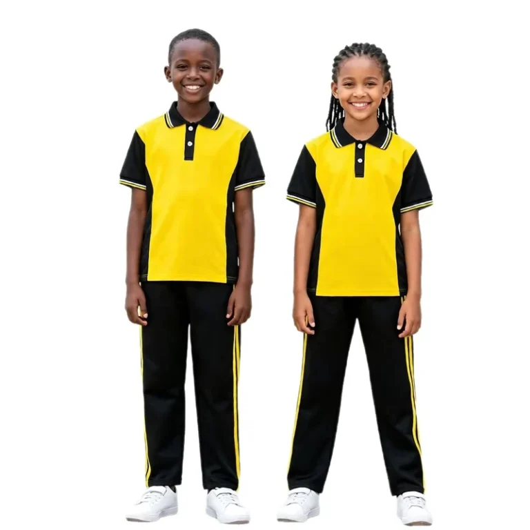 Custom-Unisex-Summer-Short-Sleeve-Polo-Shirt-African-School-Uniform-T-Shirt-for-Boys-Girls-Custom-Embroidery-Logo