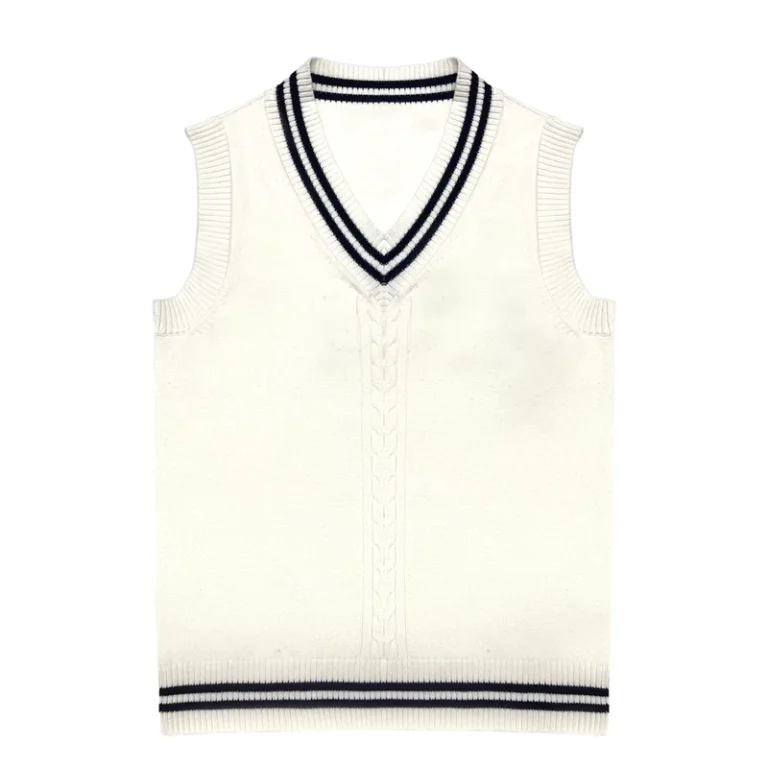 Custom-Unisex-V-Neck-Sweater-Vest-Primary-School-Uniform-Childrens-100-Cotton-Fall-Winter-Knit-Vest