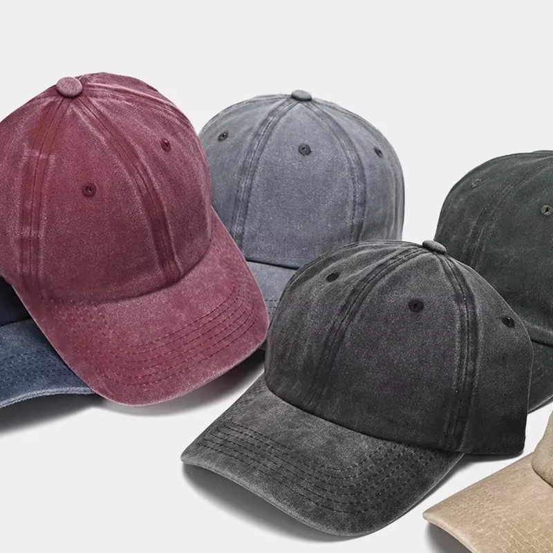 Custom-Unisex-Vintage-Cotton-Adjustable-Trucker-Dad-Hat-Dyed-Distressed-Sports-Caps-Baseball-Cap-Outdoor