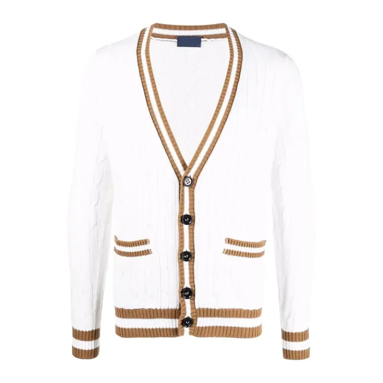 Custom-V-Neck-Contrasted-Striped-Cable-Knit-Pattern-Uniform-Varsity-Cardigan-High-School-Sweater-Wool-Sweater-for-Men-1