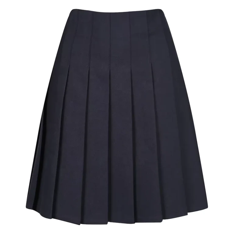 Custom-Waist-Pleated-School-Skirt-Uniform-100-Polyester-Classical-Girl-Primary-School-Senior-Stitch-Down-Pleat-Skirt
