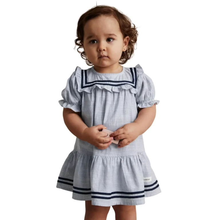 Custom-Woven-Cotton-Stripe-Toddler-Dresses-Latest-Design-Pretty-Kindergarten-School-Uniforms-for-Children