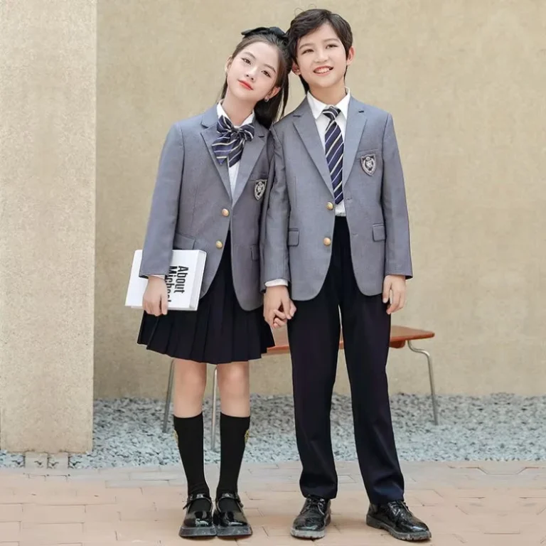 Custom-blazer-and-Shirts-and-Bottom-3-Pieces-Sets-High-School-Gray-School-Uniform