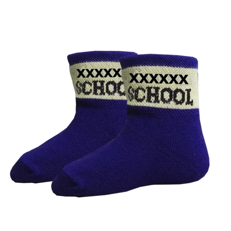 Custom-logo-Children-Kindergarten-Student-College-School-Cotton-Socks-Uniform-for-Boy
