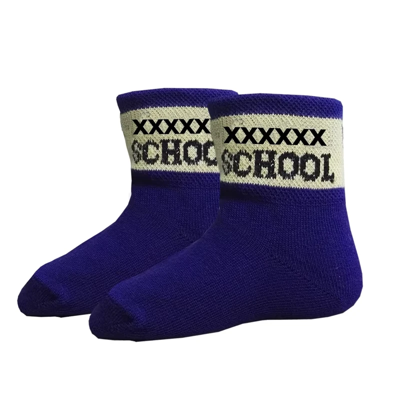 Custom-logo-Children-Kindergarten-Student-College-School-Cotton-Socks-Uniform-for-Boy
