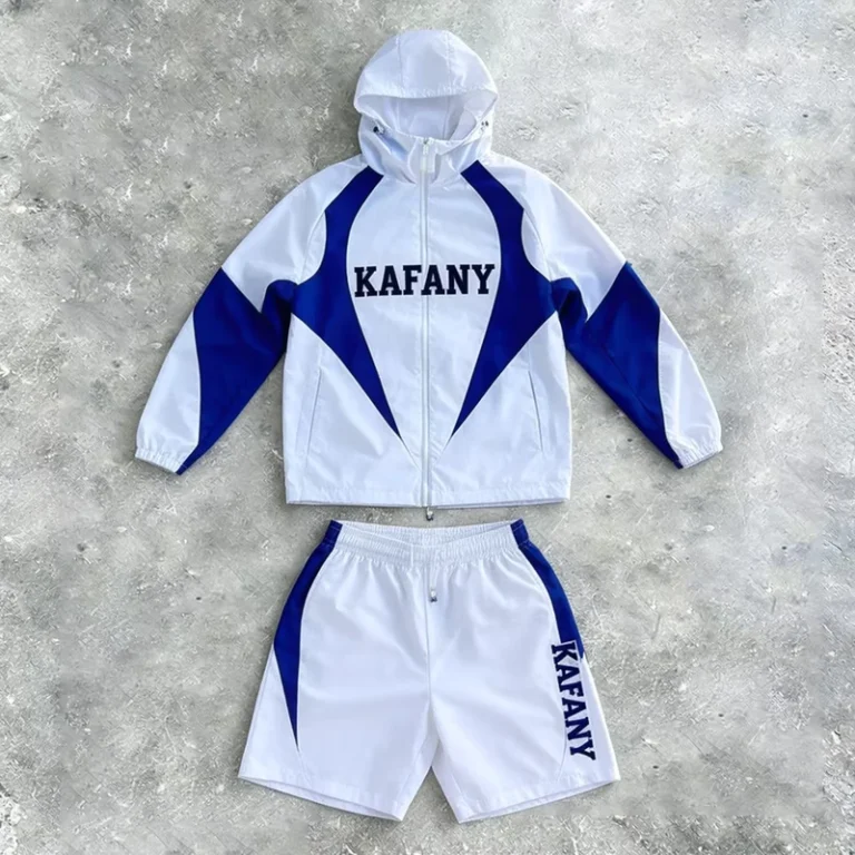 Custom-logo-Sports-Tracksuit-Set-High-Quality-Summer-Mens-Fleece-Casual-School-Uniform-Hooded-100-Nylon-Short-Tracksuit-Set