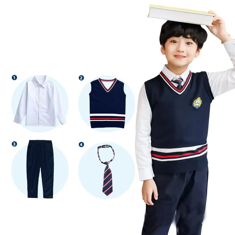 Customizable-British-Boys-and-Girls-School-Uniforms-for-Primary-and-Secondary-School-Students