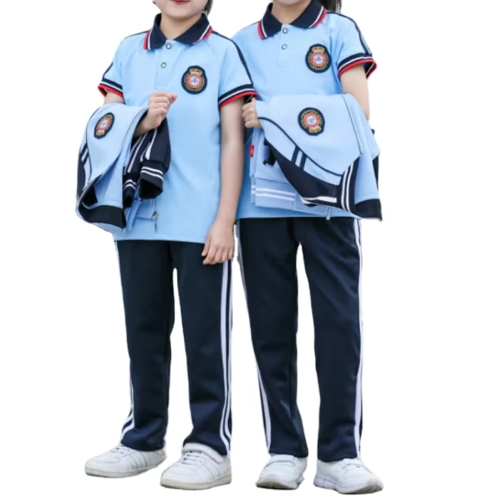 Customizable-Kids-School-Uniform-Boys-Girls-cloth-Tracksuit-Set-1-Set-Logo-Custom-or-Full-Customization-for-100-Sets-Available