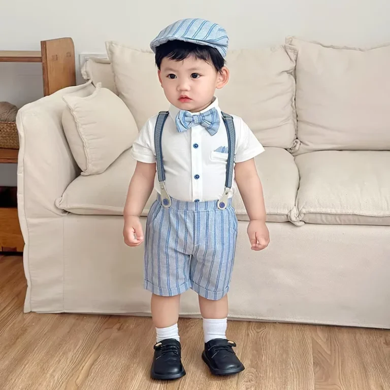 Customizable-Logo-Size-Color-Made-High-Quality-European-American-Style-Cotton-Set-Unisex-Infant-Toddler-School-Uniform