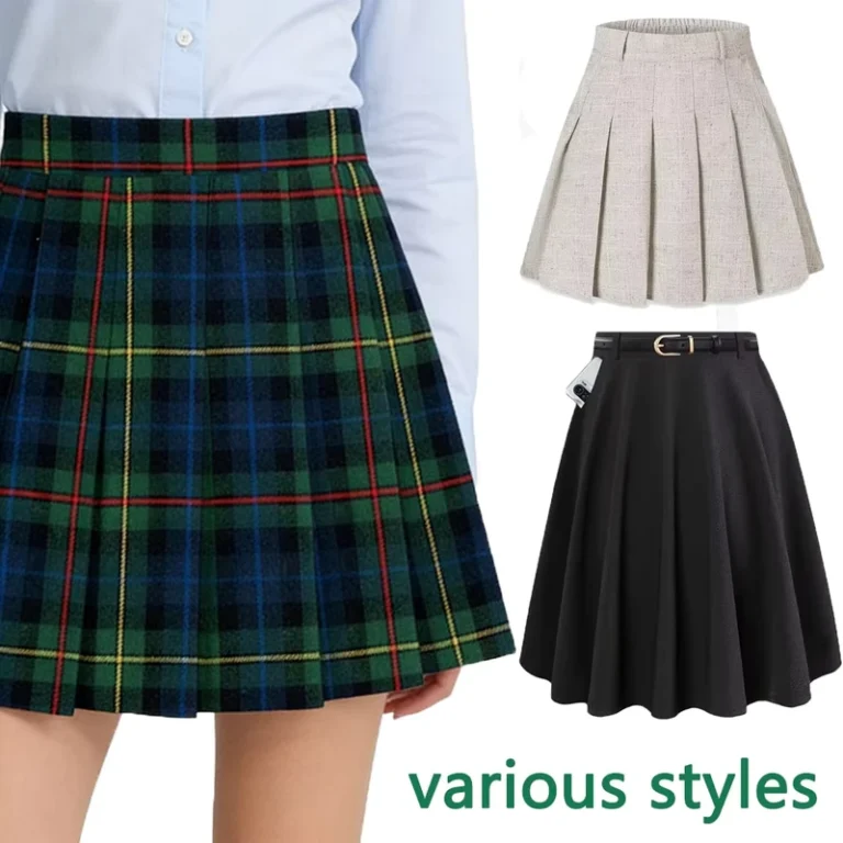 Customizable-Plaid-Uniform-Skirts-for-Girls-Navy-Uniform-A-Line-Skirt-Women-High-School-Uniform-Skirt