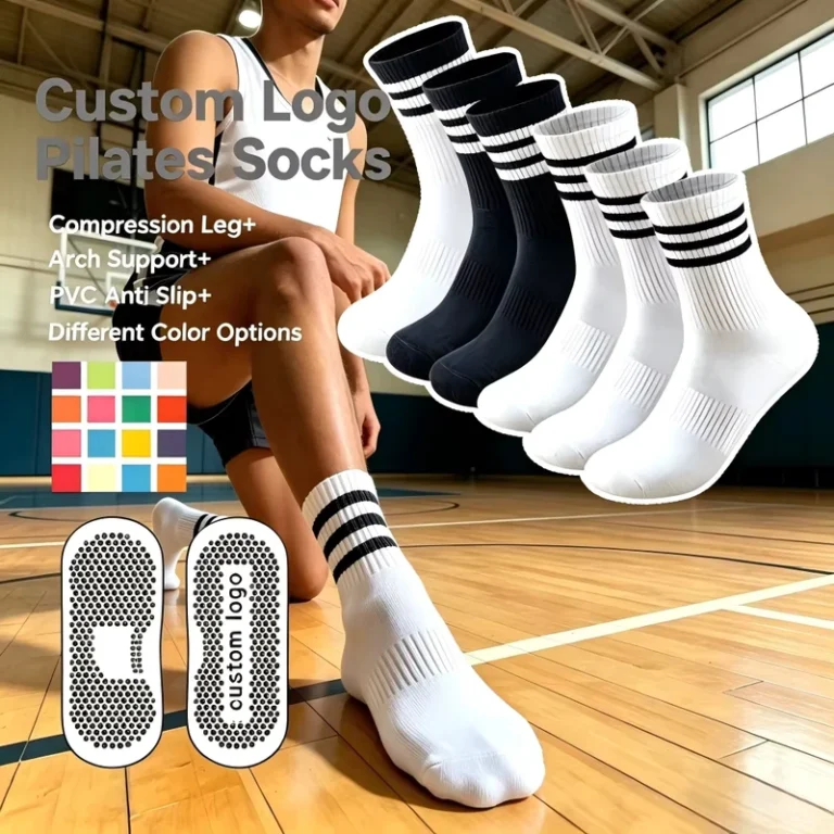 Customizable-Socks-Manufacturer-Crew-Cotton-Sports-Socks-with-Brand-logo-Stripe-Knitted-Letter-and-Personalized-Design