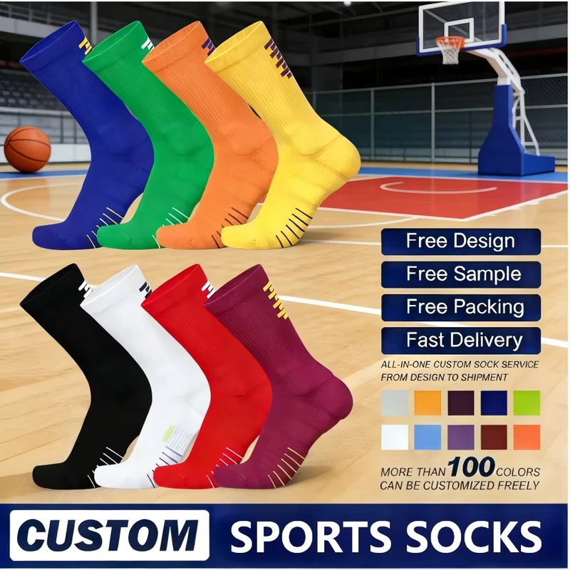 Customizable-Summer-Mid-calf-Breathable-Socks-Professional-Training-Actual-Combat-Basketball-Mid-calf-Socks-Elite-Sports-Socks