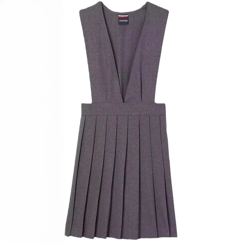 Customizable-V-Neck-Plaid-Dress-for-Girls-School-Uniforms-Inspired-by-African-Middle-East-Manufactured-for-Children