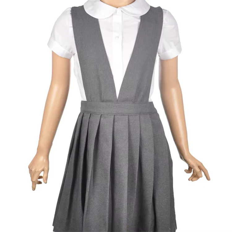 Customize-Design-Color-Dress-Women-Elegant-Sweet-Girl-Striped-School-Dress-School-Uniforms-Waffle-100-Cotton-School-Clothes