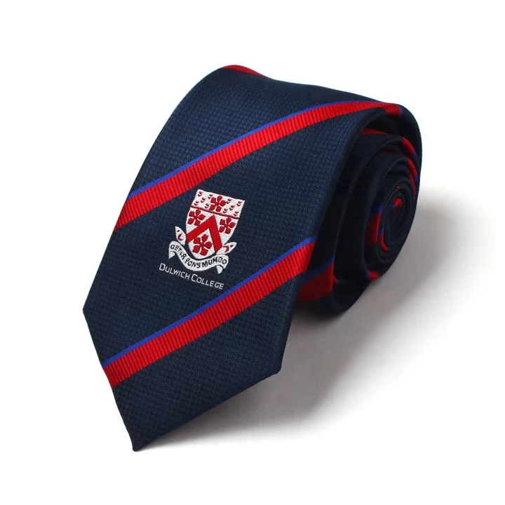 Customize-Good-Quality-School-Logo-Necktie-Company-Uniform-Logo-Tie