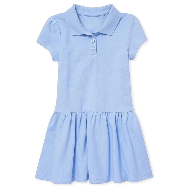 Customized-Childrens-Place-Baby-Girls-and-Toddler-Short-Sleeve-Pique-Polo-Dress