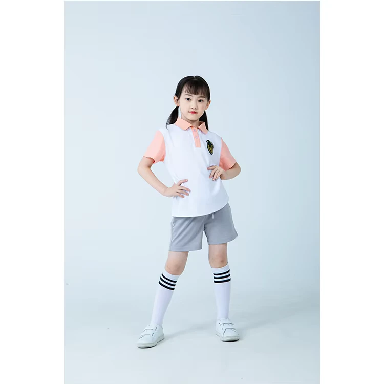 Customized-High-School-Cotton-Sport-Polo-Shirt-School-Uniform-Set-for-Fashion-School-Kids-Uniform