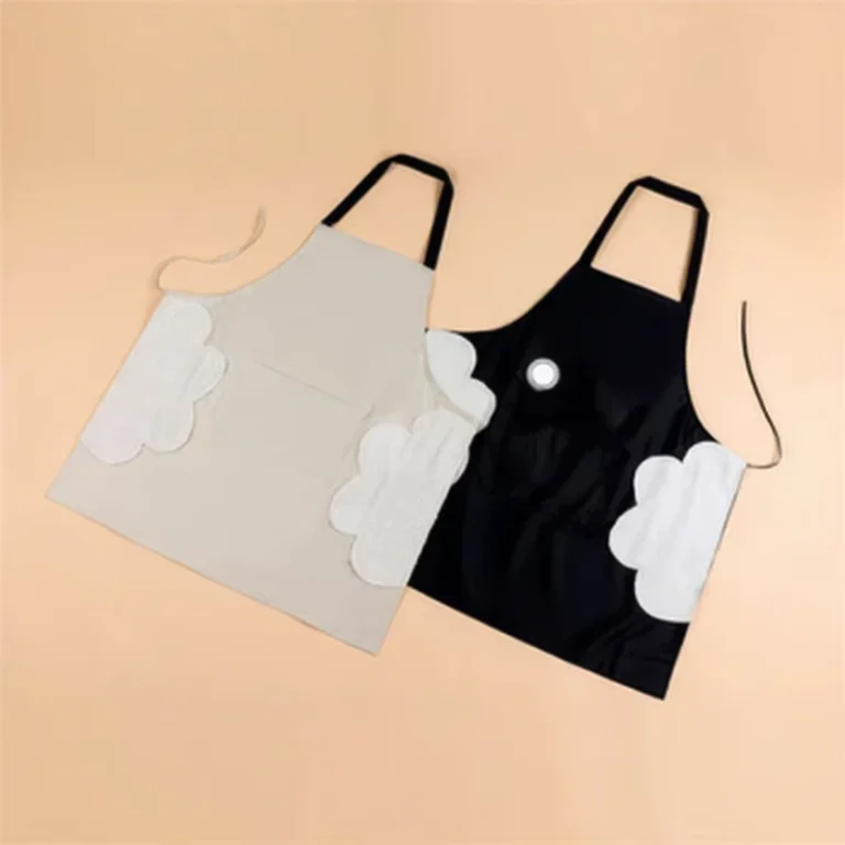 Customized-Logo-Printing-Polyester-Fiber-Kitchen-Baking-Cooking-Chef-Apron-Kids-Painting-Apron-With-Pockets