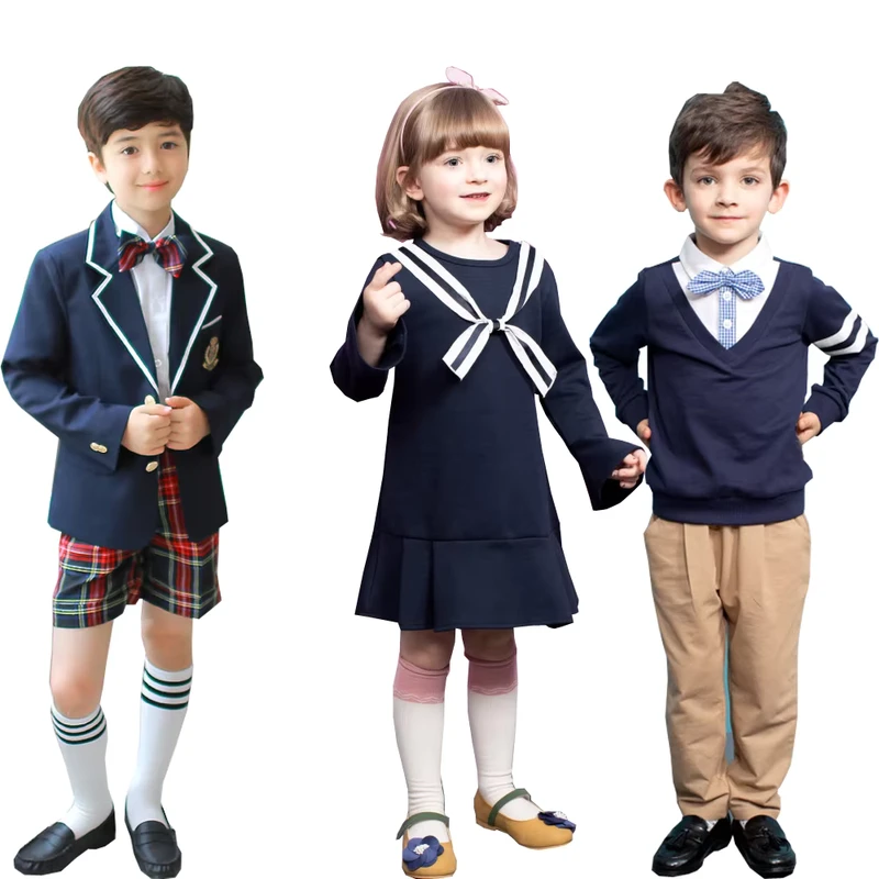 Customized-School-Uniform-Student-Sets-for-Kids-Girls-Dresses-Design-Factory-Manufacturing-New-Design-Clothing-for-Students