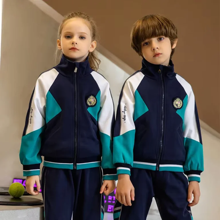 Customized-Sports-Wear-Tracksuit-Kids-School-Uniform-3-Piece