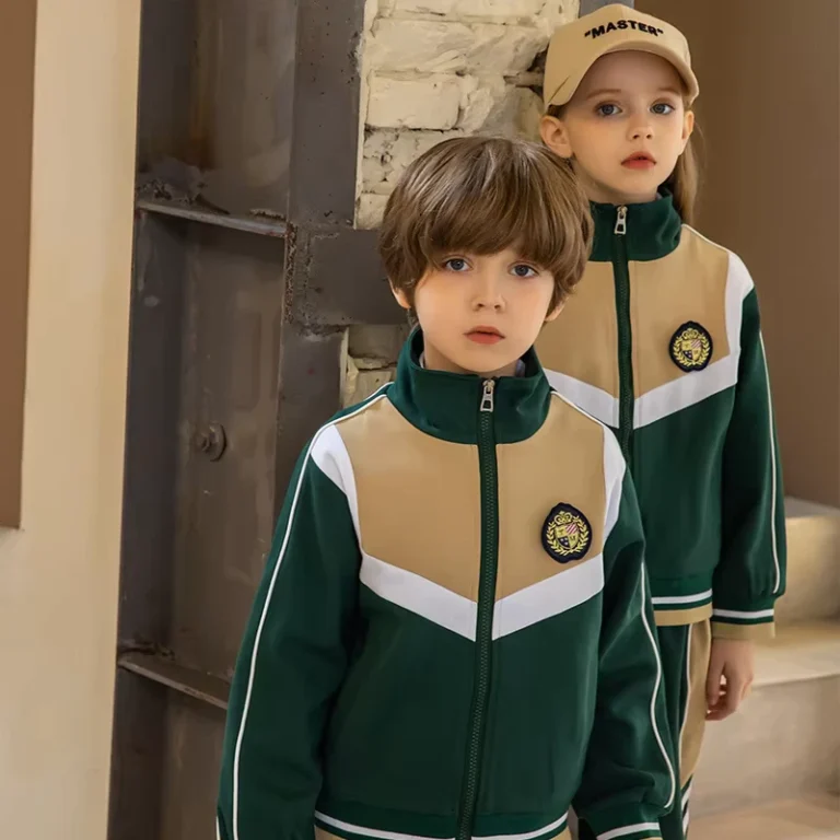 Customized-Sports-Wear-Tracksuit-Kids-School-Uniform-Summer-T-shirt