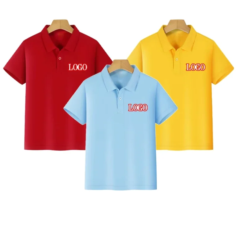 Customized-Summer-Breathable-Student-Kids-School-Uniform-Shirts