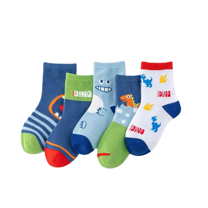Cute-Schoolboy-Shoolgirl-Sport-Wear-School-Socks-Crazy-Cartoon-Kids-Winter-Autumn-Cotton-Crew-Socks-Funky-Seamless-Breathable