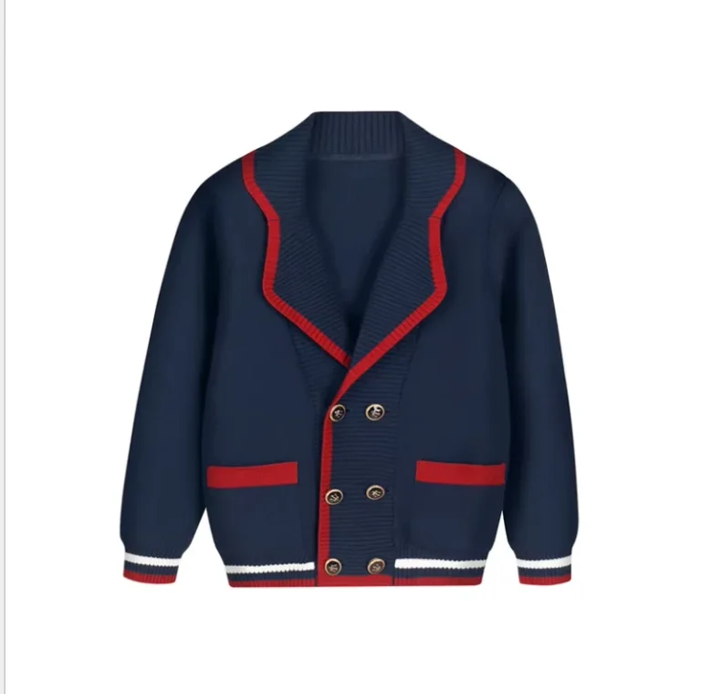 DFSC0-Children-Western-Style-Autumn-Winter-Clothes-Primary-School-Uniform-Long-Sleeves-Sweater-with-Pockets