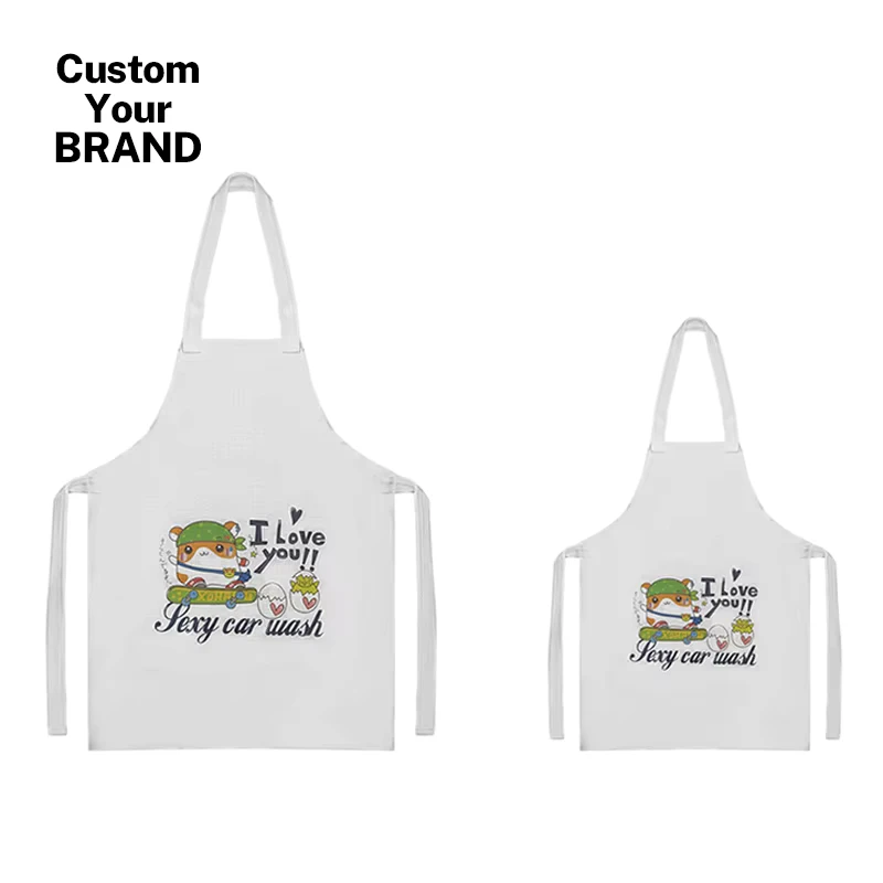 DIY-Custom-Adult-Child-Apron-Sublimation-Blank-Aprons-Linen-Restaurant-Kitchen-Cooking-Craft-Apron